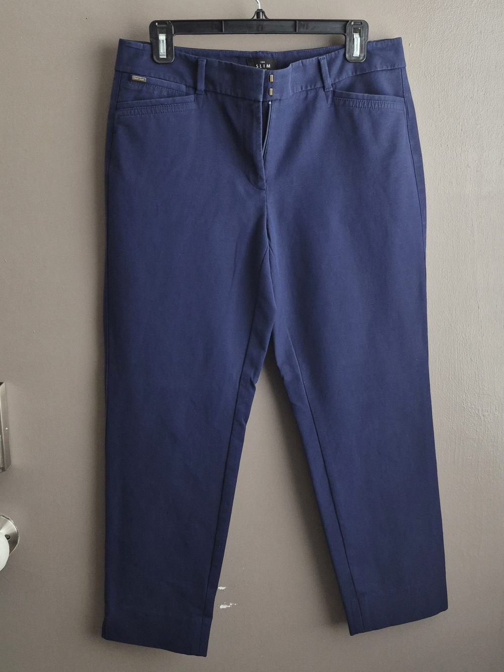 White House Black Market Navy Slim Ankle Pants